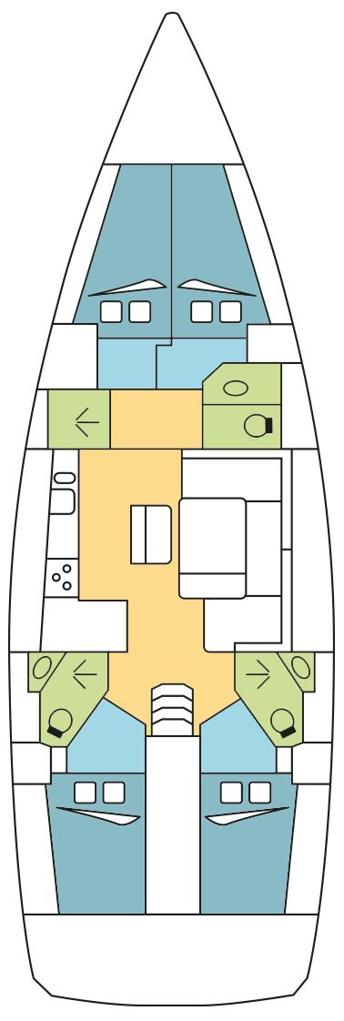 Bavaria Cruiser 46 - 4 cab. - LUPI , picture 2