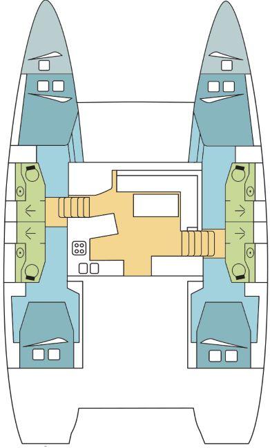 Lagoon 450 F - 4 + 2 cab. - NININ , picture 2