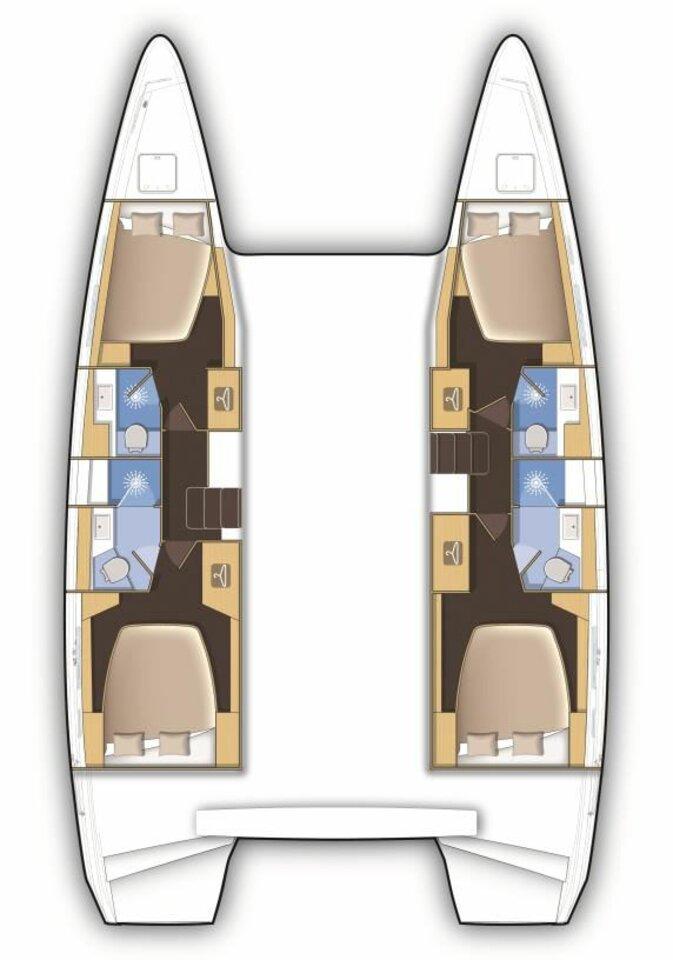 Lagoon 42 - 4 + 1 cab., picture 2