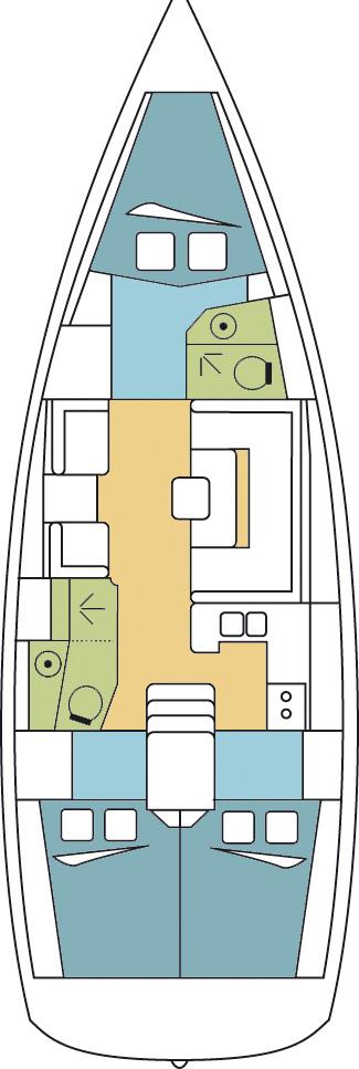 Sun Odyssey 419 - 3 cab. - VUILLARD , picture 2
