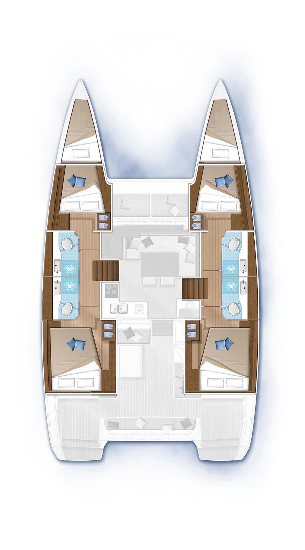 Lagoon 40 - 4 + 2 cab, picture 3