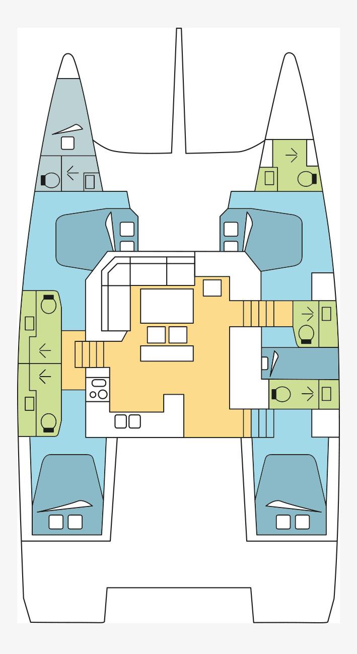 Dufour 48 Catamaran - 5 + 1 cab., picture 2