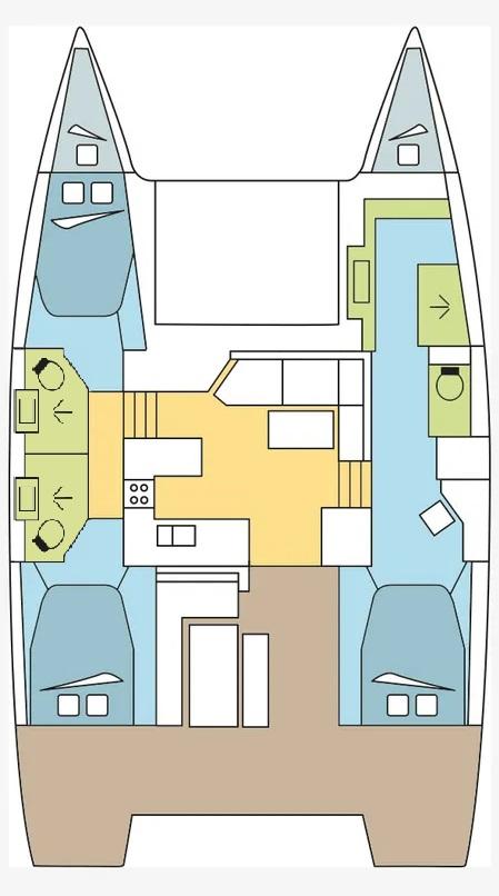 Fountaine Pajot Astrea 42 - 3 + 2 cab., picture 2