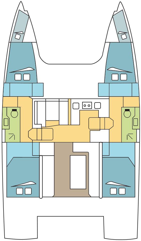 Nautitech 40 Open - 4 + 2 cab. - NAELLEWENN II , picture 2
