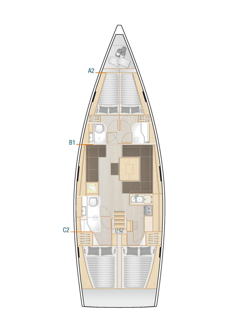 Hanse 458, picture 2