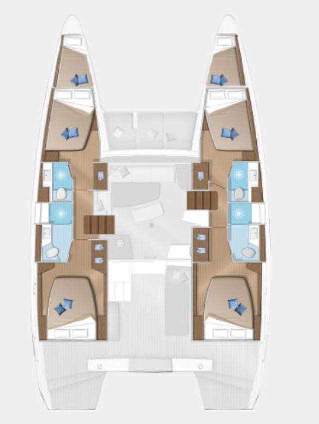 Lagoon 42 - 4 + 2 cab., picture 2