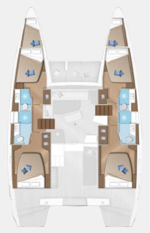 Lagoon 42 - 4 + 2 cab., picture 2