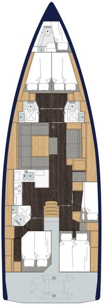 Bavaria C50 - 5 + 1 cab., picture 2