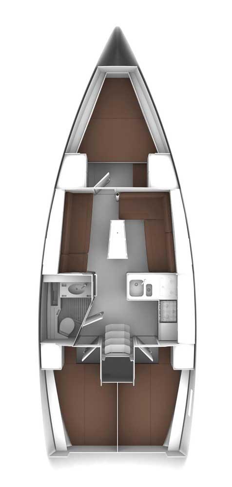 Bavaria Cruiser 37 - 3 cab., picture 2