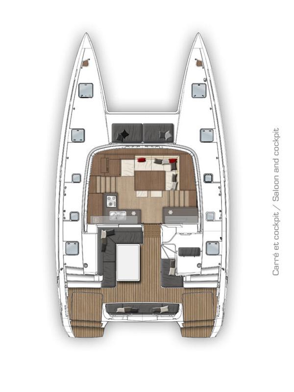 Lagoon 40 - 4 + 2 cab, picture 3