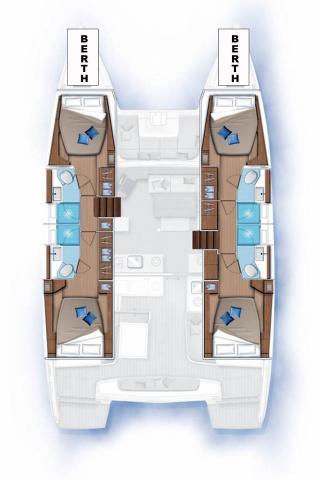 Lagoon 46 - 4 + 2 cab., picture 2