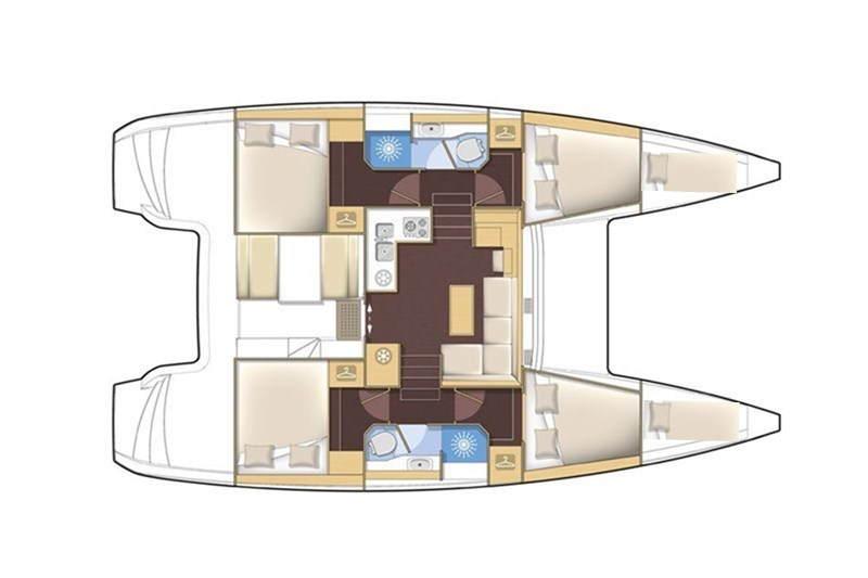 Lagoon 40 - 4 + 2 cab, picture 2