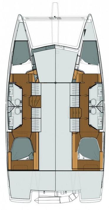 Fountaine Pajot Lucia 40 - 4 cab. - Why Not, picture 3