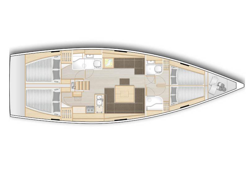 Hanse 458, picture 2