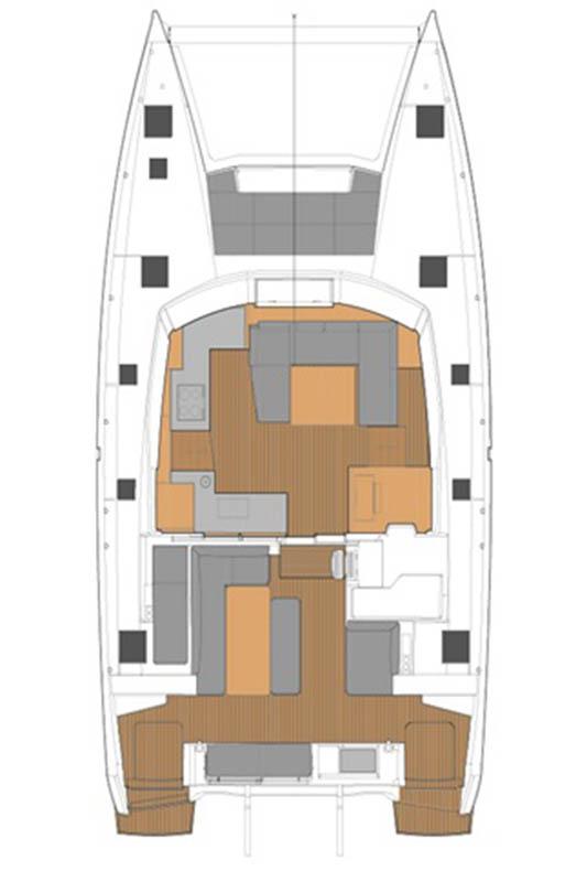 Fountaine Pajot Elba 45 - 4 + 2 cab., picture 3