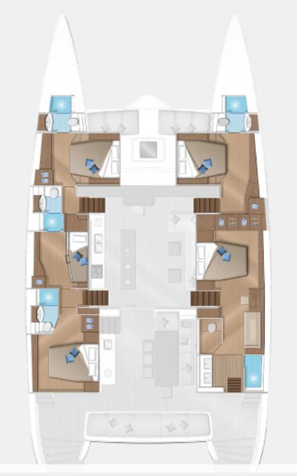 Lagoon 620 - 5 cab., picture 2