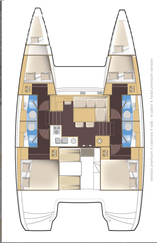 Lagoon 39 - 4 + 2 cab., picture 2