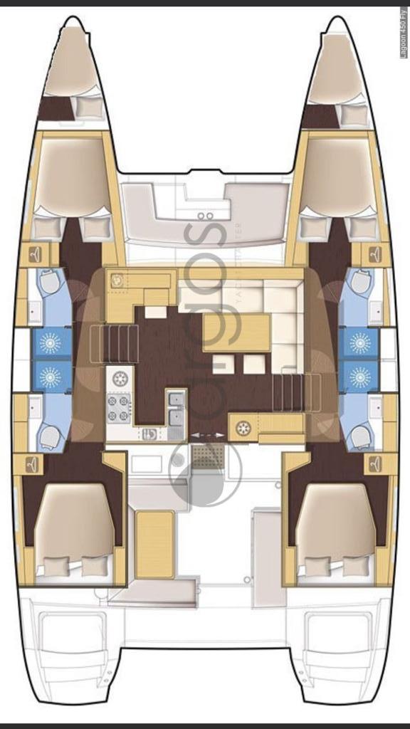 Lagoon 450 F - 4 + 1 cab., picture 2