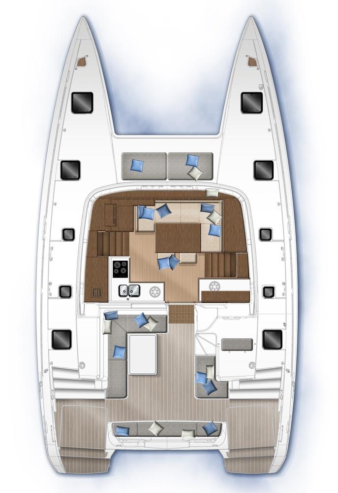 Lagoon 40 - 4 + 2 cab, picture 3