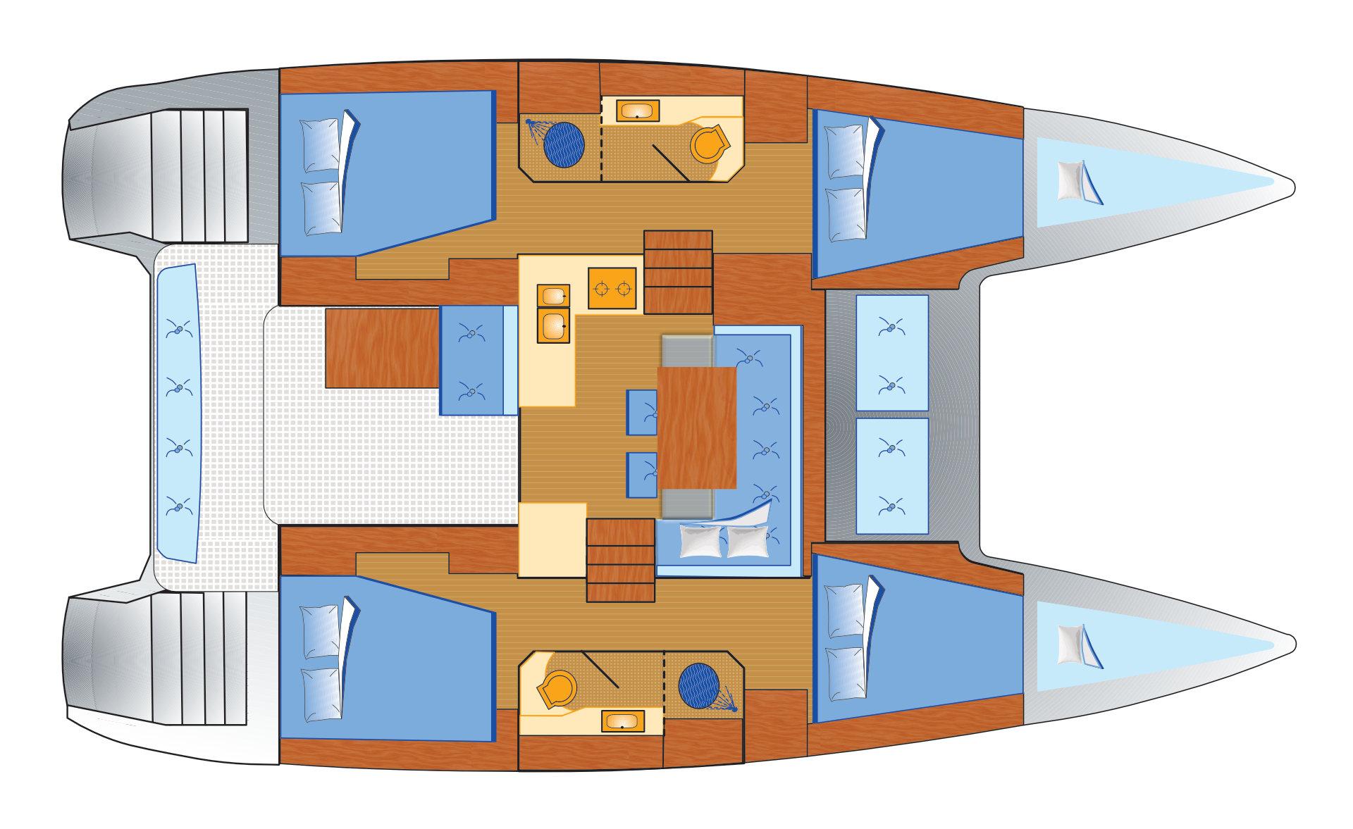 Lagoon 40 - 4 + 2 cab - Vaiana, picture 2