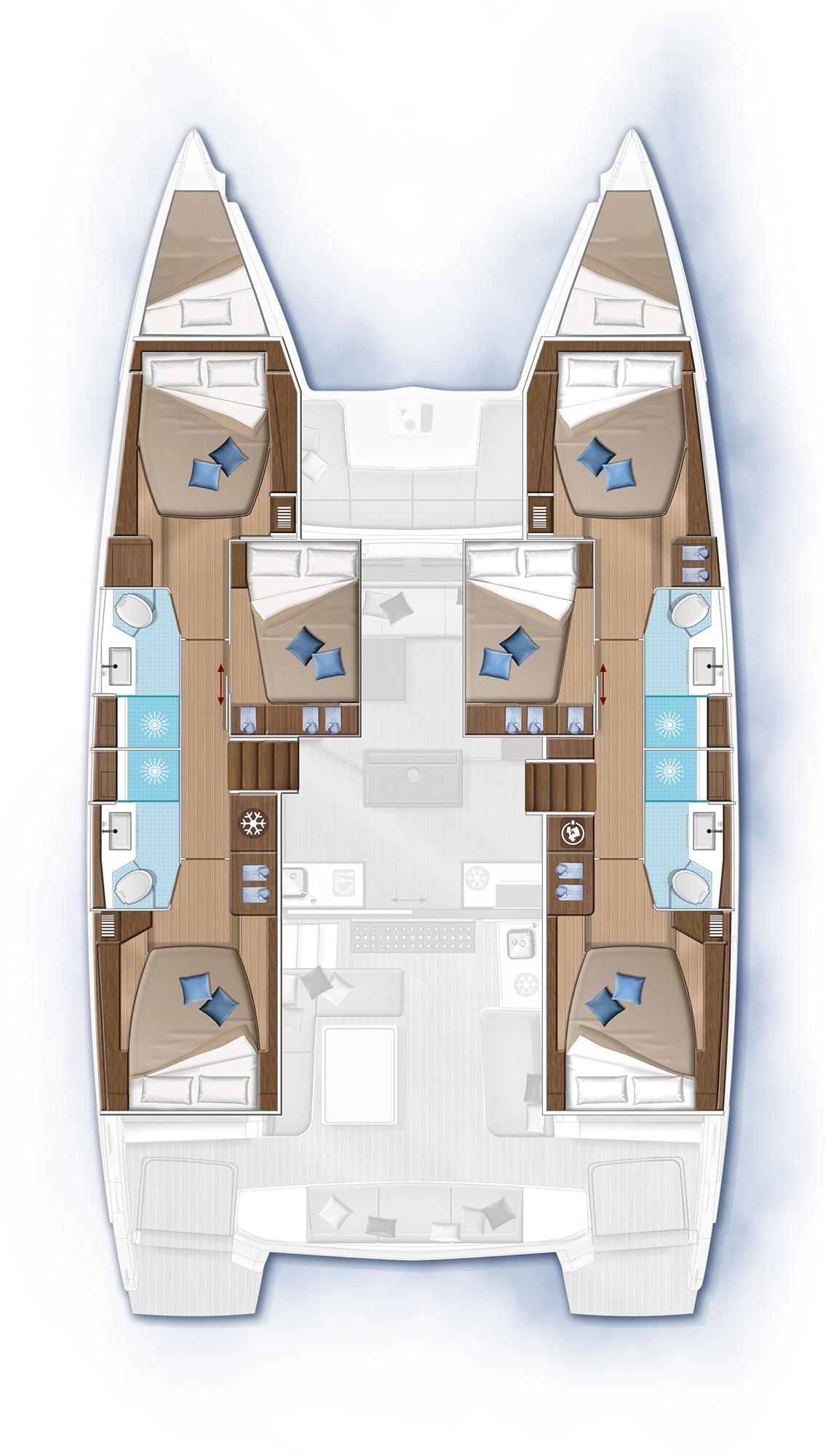 Lagoon 50 - 6 + 2 cab., picture 2