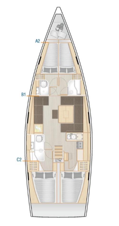 Hanse 458, picture 2