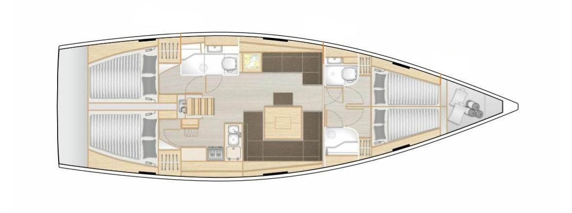 Hanse 458, picture 2