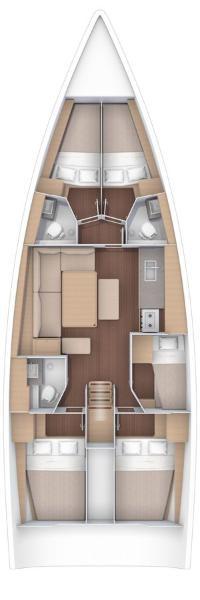 Dufour 470 - 5 cab., picture 2