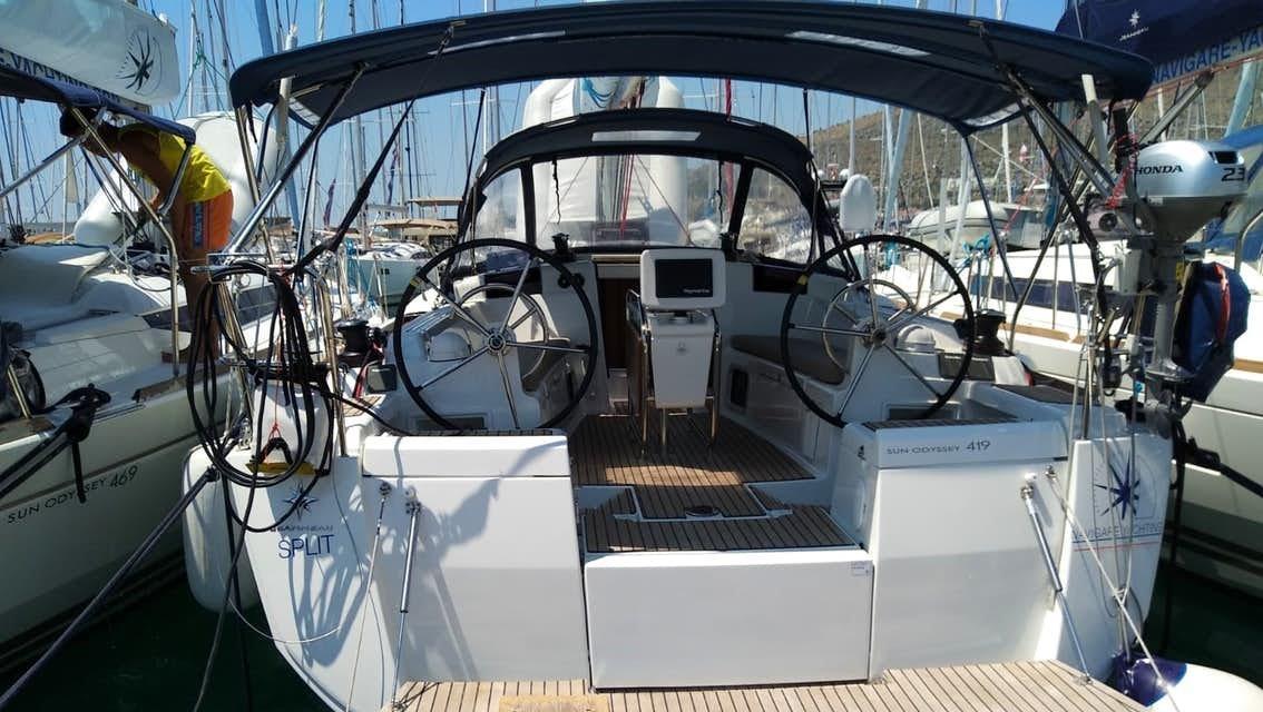 Sun Odyssey 419 - 3 cab., picture 4