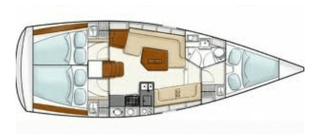 Hanse 385, picture 3
