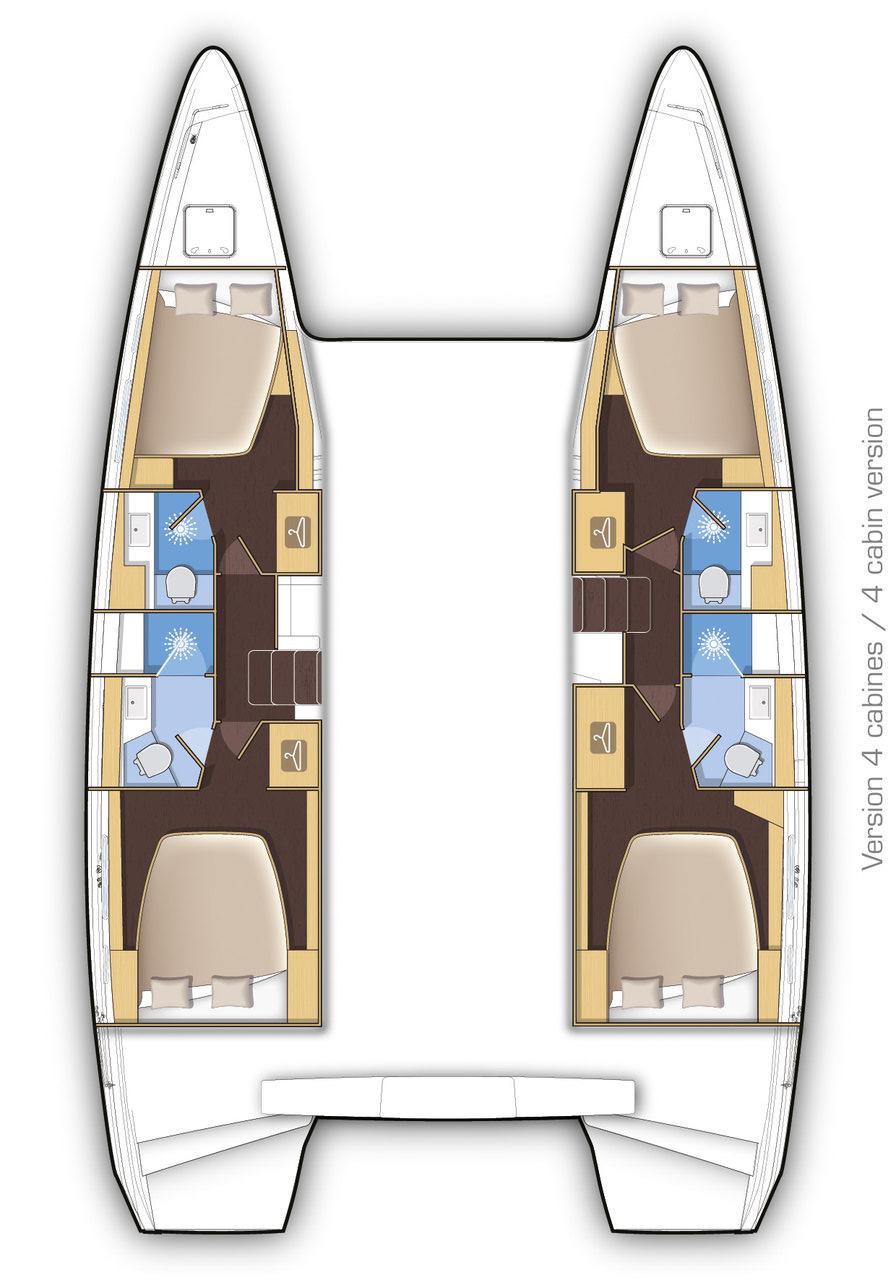 Lagoon 42 - 4 + 2 cab., picture 2