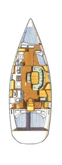 Oceanis Clipper 411 - 4 cab., picture 2