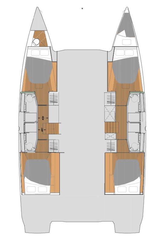 Fountaine Pajot Elba 45 - 4 + 1 cab., picture 2
