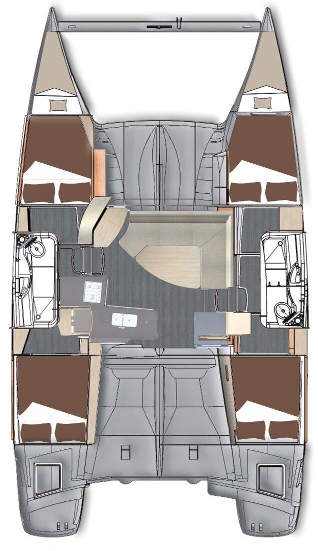 Lipari 41 - 3 + 1 cab. - My Way, picture 2