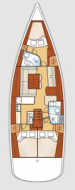 Oceanis 46 - 3 cab., picture 2