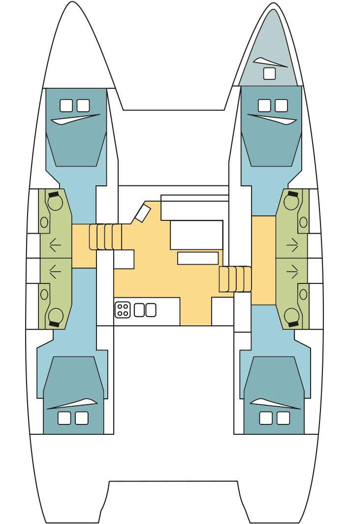 Lagoon 46 - 4 + 1 cab. - MARYLOU, picture 2