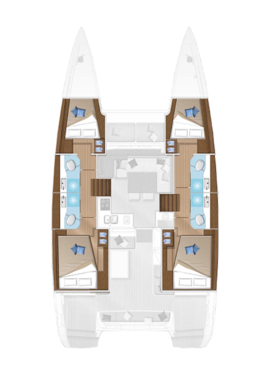 Lagoon 40 - 4 + 2 cab, picture 2