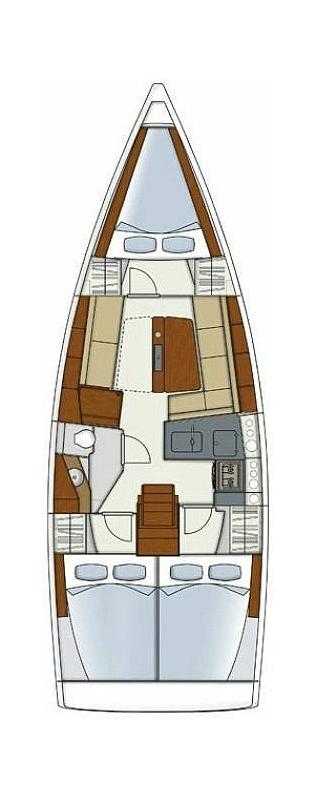 Hanse 345, picture 2