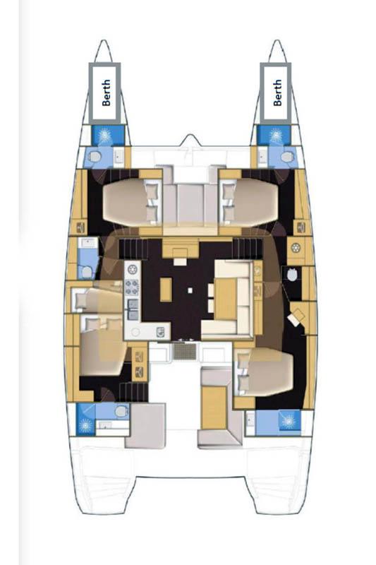 Lagoon 52 F - 5 + 2 cab., picture 2