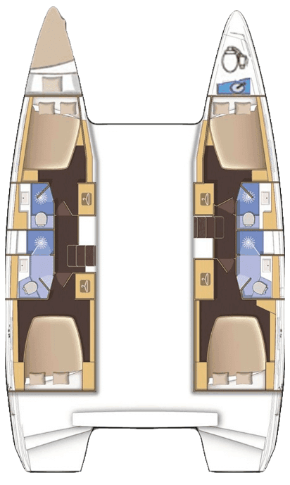 Lagoon 42 - 4 + 1 cab., picture 2