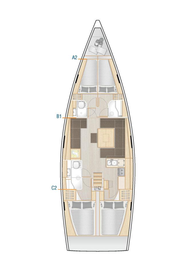 Hanse 458, picture 2