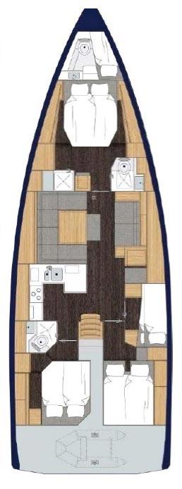 Bavaria C50 Style - 4 + 1 cab., picture 2
