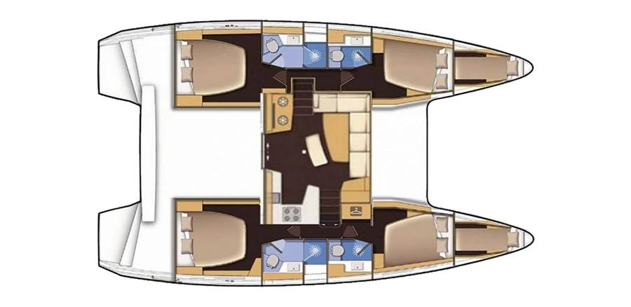 Lagoon 42 - 4 + 2 cab., picture 2