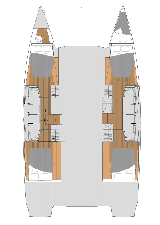 Fountaine Pajot Elba 45 - 5 cab., picture 2