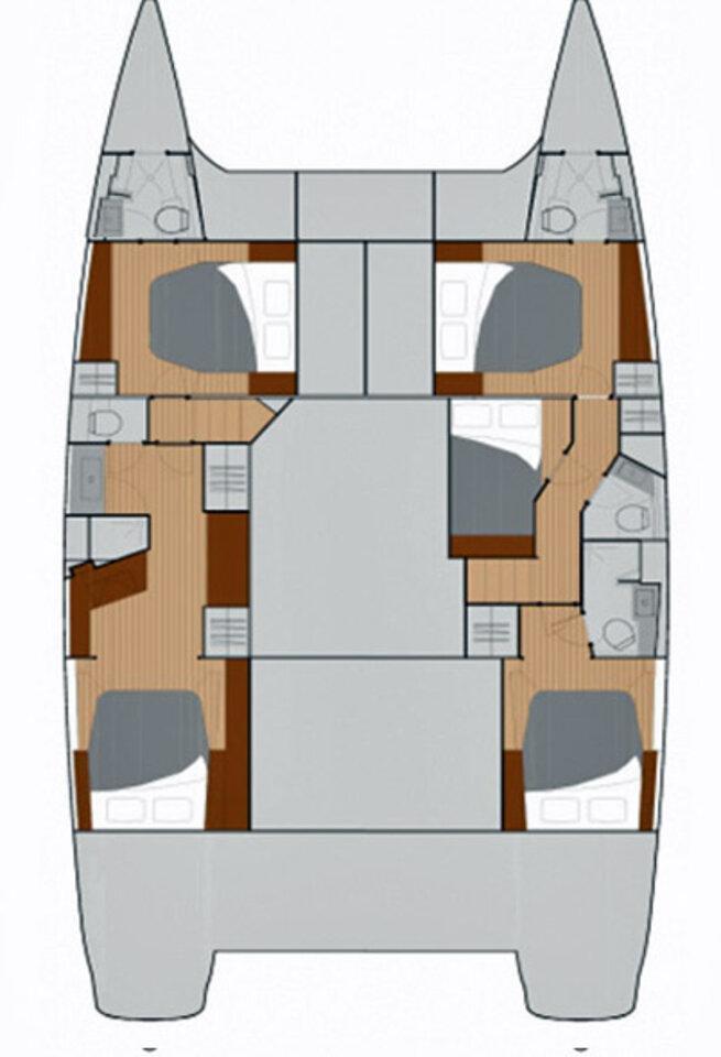 Fountaine Pajot Saba 50 - 5 cab., picture 2