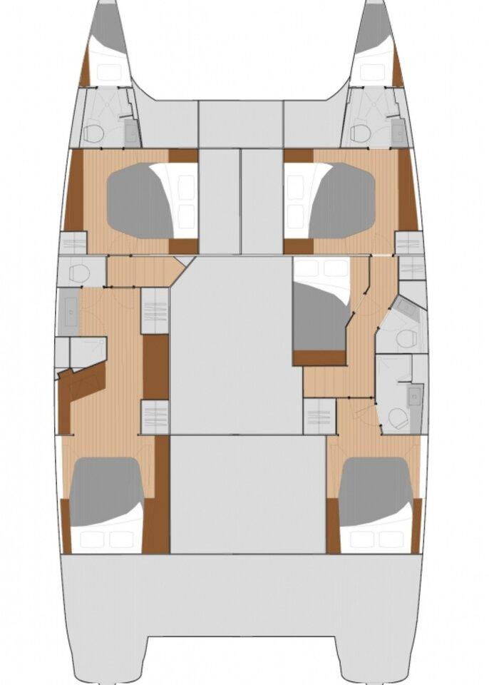 Fountaine Pajot Saba 50 - 5 + 2 cab., picture 2
