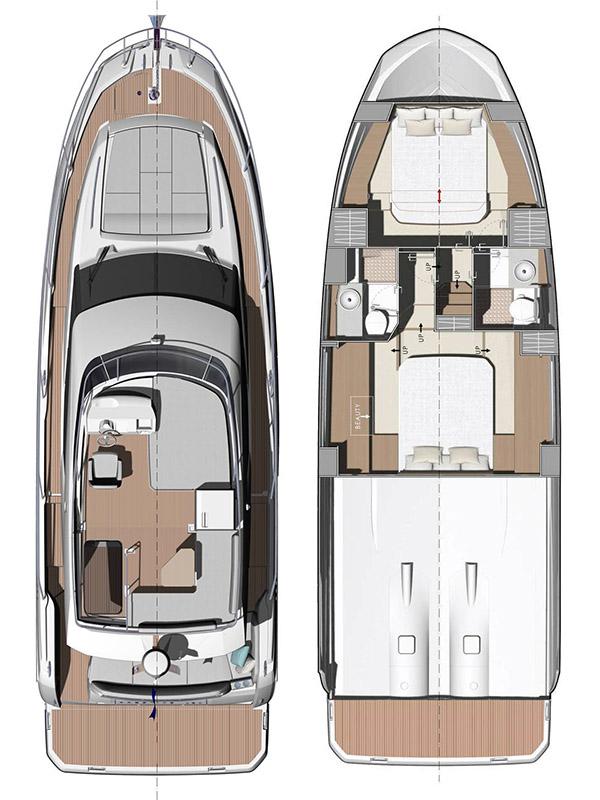 Prestige 420 Fly - 2 cab., picture 2
