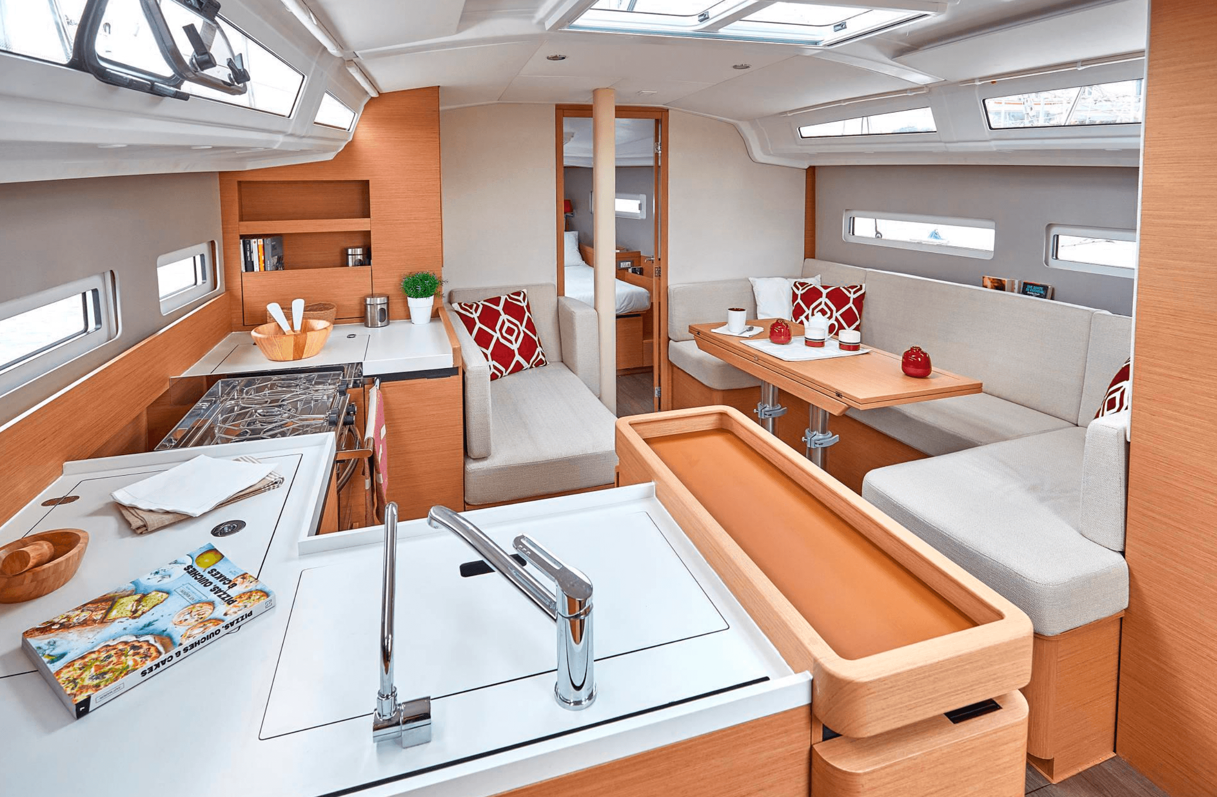 Sun Odyssey 410 - 3 cab., picture 7