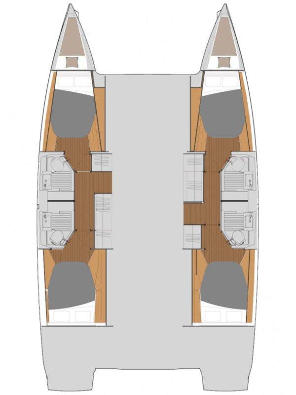 Fountaine Pajot Astrea 42 - 4 + 2 cab., picture 2