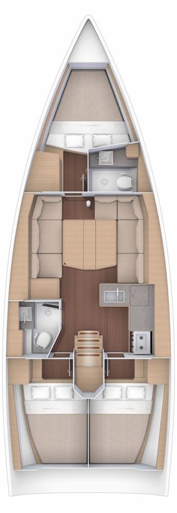 Dufour 390, picture 2